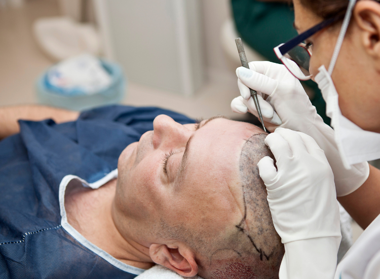 Hair transplant treatment